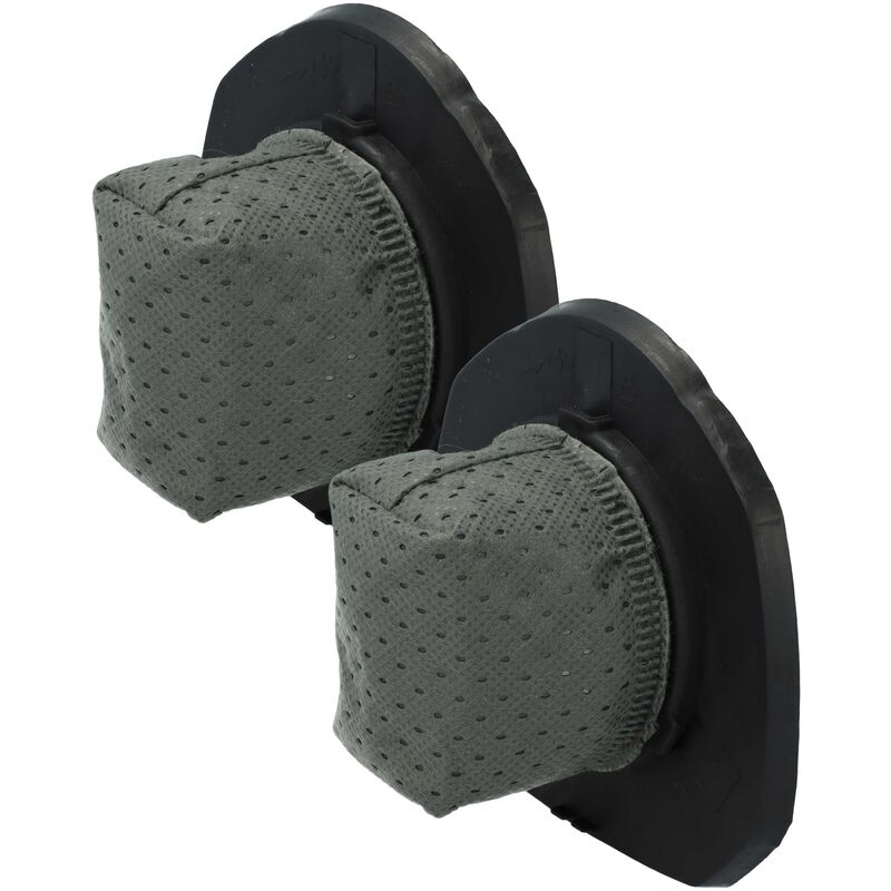 foto del prodotto vhbw 2x filtro compatibile con rowenta dual force 2 in 1 rh6737, rh6737wh, rh6751 aspirapolvere a mano unit filtrante