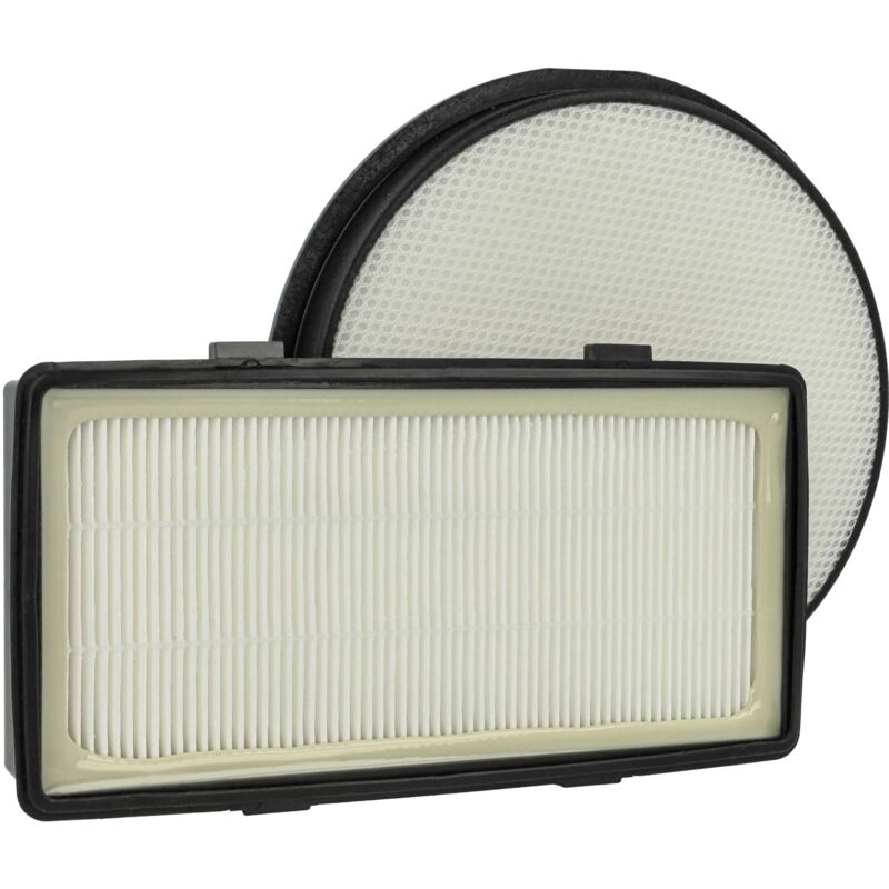 foto del prodotto vhbw 2x filtro compatibile con rowenta ro7647ea 410, ro7643ea 411, ro7634ea 410 aspirapolvere filtro aria di scarico, pre filtro