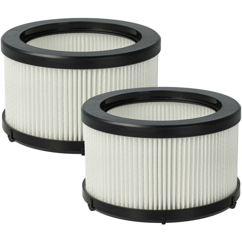 foto del prodotto vhbw 2x filtro compatibile con rowenta x force flex 9.60 rh2037wo, rh2038wo, rh2039wo, rh2077wo aspirapolvere filtro motore hepa nero bianco