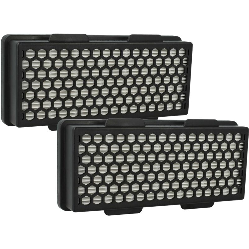 foto del prodotto vhbw 2x filtro compatibile con samsung sc15f30, sc15f30wb, sc15f30wa, sc08f60, sc15f30wd, sc15f30wc aspirapolvere filtro hepa nero bianco