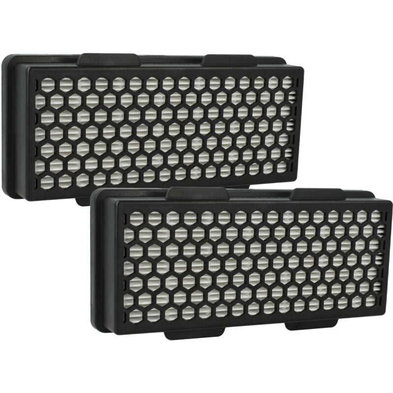 foto del prodotto vhbw 2x filtro compatibile con samsung sc20f30wb, sc20f30, sc20f30wa, sc15f30wm, sc15f30wl, sc20f30wc aspirapolvere filtro hepa nero bianco