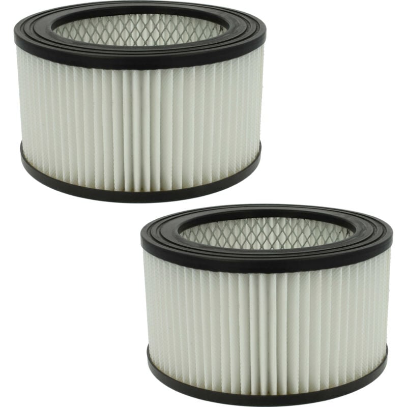 foto del prodotto vhbw 2x filtro compatibile con vigor 600w, 1200w, 99400 45 3, 800w, aspir el inox lt 15 aspiracenere filtro hepa