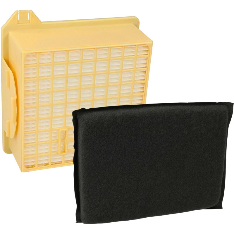 foto del prodotto vhbw 2x filtro compatibile con vorwerk tiger 260, 300, 265, 270 aspirapolvere filtro hepa, filtro ai carboni attivi