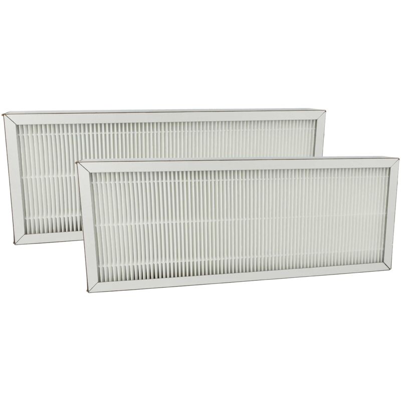 foto del prodotto vhbw 2x filtro dell aria f7 compatibile con pluggit avent p310 ventola, dispositivo di ventilazione bianco