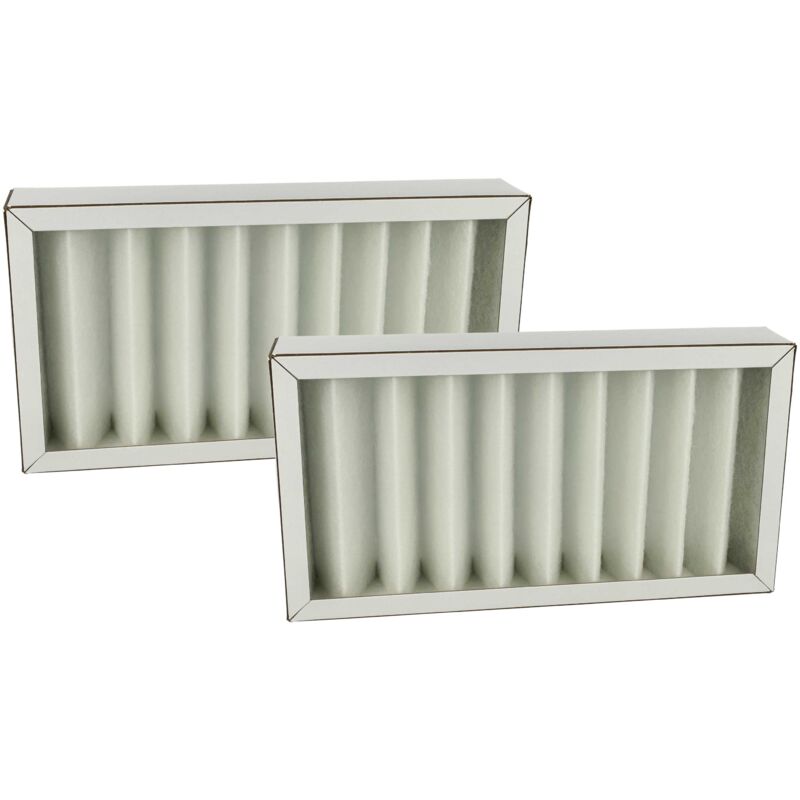 foto del prodotto vhbw 2x filtro dell aria g4 compatibile con pluggit avent p190 ventola, dispositivo di ventilazione bianco