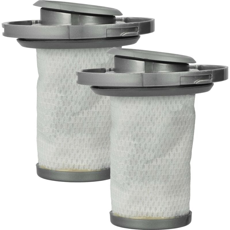 foto del prodotto vhbw 2x filtro di separazione compatibile con rowenta rh9695 aspirapolvere filtro di ricambio, lavabile grigio bianco