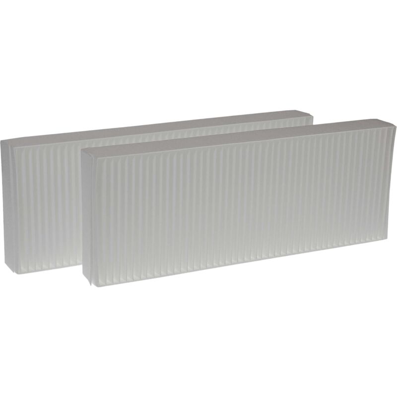foto del prodotto vhbw 2x filtro g4 compatibile con zehnder paul novus 300, novus 450 dispositivo di ventilazione set di filtri, 48 x 18 x 10 cm, bianco