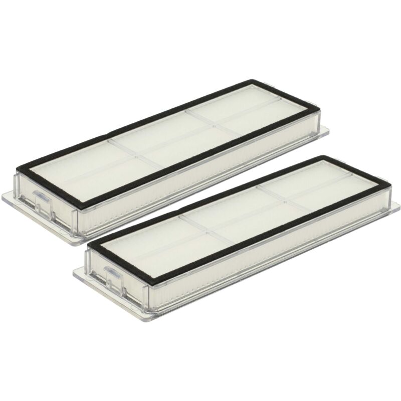 foto del prodotto vhbw 2x filtro hepa compatibile con dreame l10 pro, z10 pro, w10, w10 pro robot aspirapolvere filtro aria, 15,1 x 4,9 x 1,5 cm