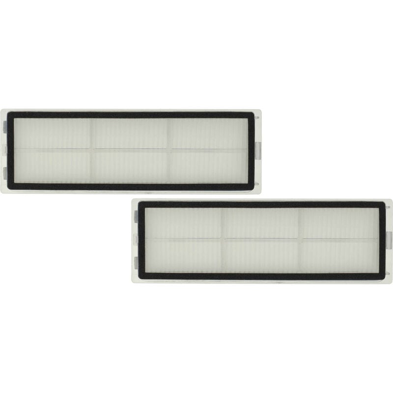 foto del prodotto vhbw 2x filtro hepa con telaio compatibile con dreame d9, f9 robot aspirapolvere filtro aria, 15 x 5 x 1,4 cm