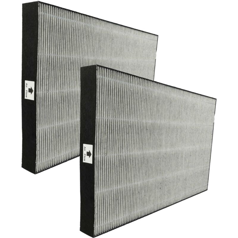 foto del prodotto vhbw 2x filtro hepa hepa 13 compatibile con sharp kc a40euw, kc a40eub purificatore d aria