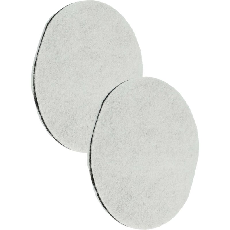 foto del prodotto vhbw 2x filtro per vapori di grasso compatibile con seb tefal moulinex smartclean fr4009167d 1250, fr4009157d 1250, fr4009007d friggitrice