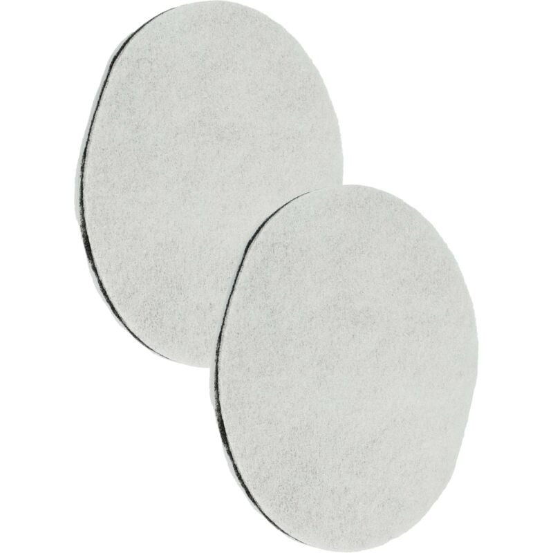foto del prodotto vhbw 2x filtro per vapori di grasso compatibile con seb tefal moulinex smartclean fr400z007d friggitrice