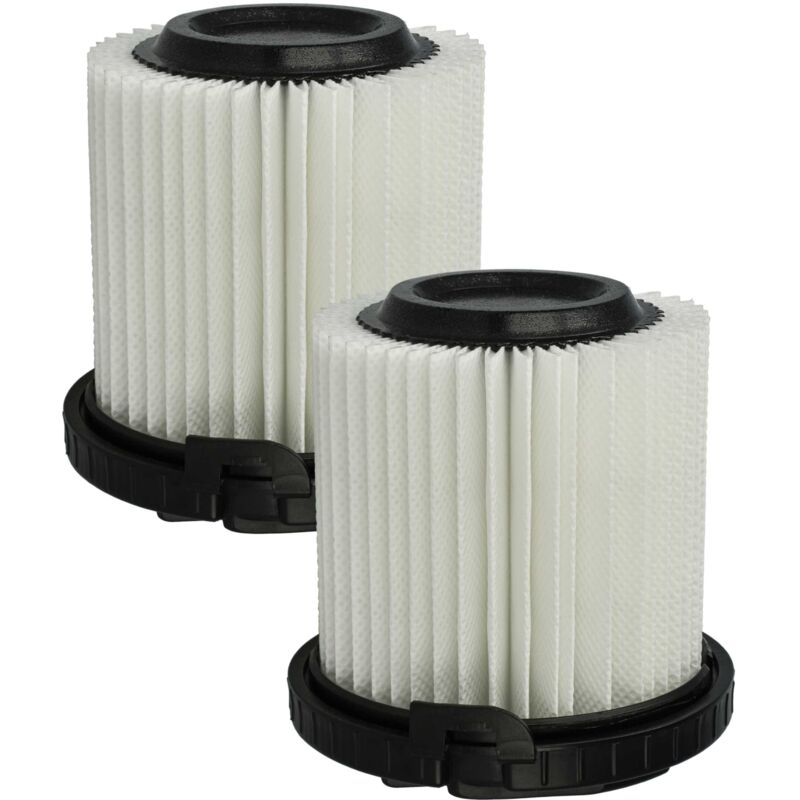 foto del prodotto vhbw 2x filtro polveri fini compatibile con k rcher vc 5 premium yellow aspirapolvere filtro dell aria bianco