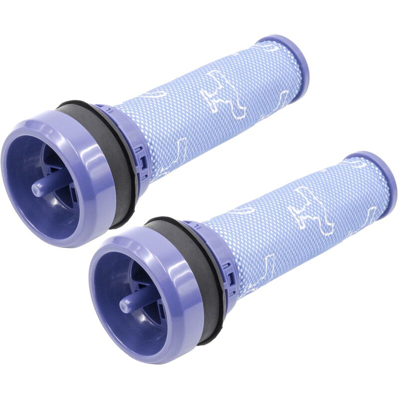 foto del prodotto vhbw 2x filtro pre motore compatibile con dyson dc33, dc28, dc39, dc28c, dc33c, dc37, dc37c, dc41, dc53, dc39c aspirapolvere filtro salvamotore,