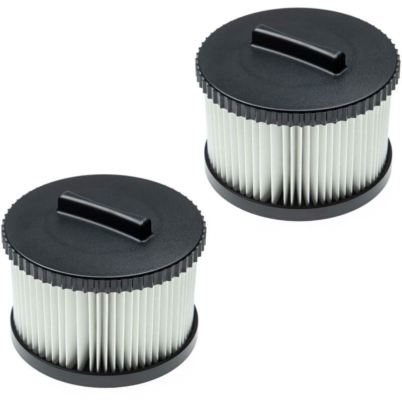 foto del prodotto vhbw 2x filtro sostituisce dewalt dwv9330 per aspirapolvere filtro hepa nero bianco