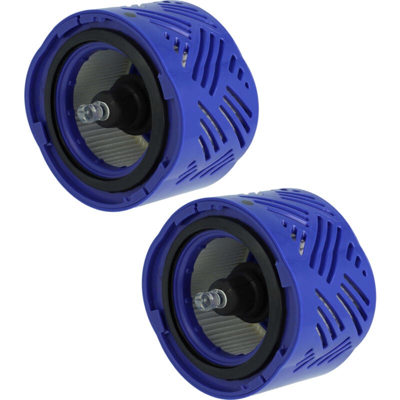 immagine 0 del prodotto vhbw 2x filtro sostituisce dyson 966741 01 per aspirapolvere filtro hepa post motore lilla bianco