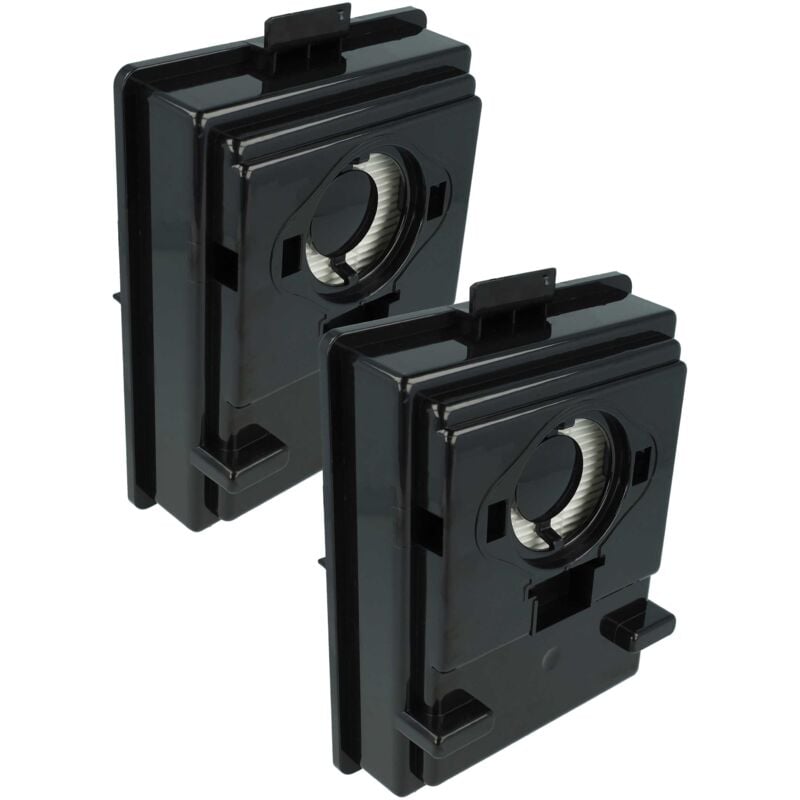 foto del prodotto vhbw 2x filtro sostituisce rainbow 9280000, hepa 2 per aspirapolvere filtro aria fine nero