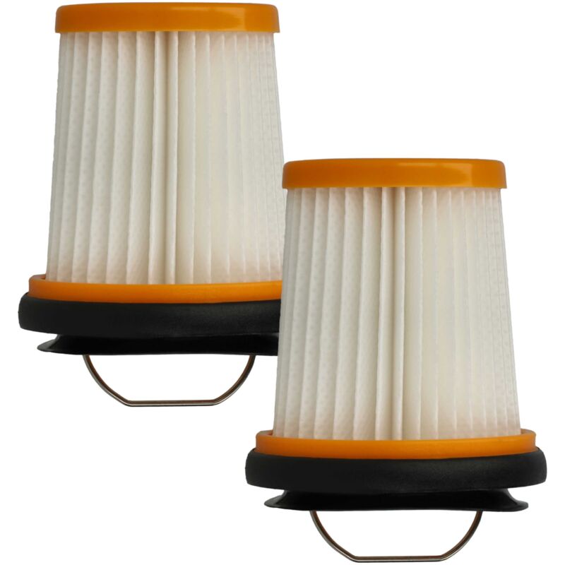 foto del prodotto vhbw 2x filtro sostituisce shark xhfwv200 per aspirapolvere filtro hepa arancione nero bianco