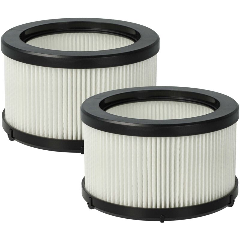 foto del prodotto vhbw 2x filtro sostituisce zr009012 per aspirapolvere filtro motore hepa nero bianco