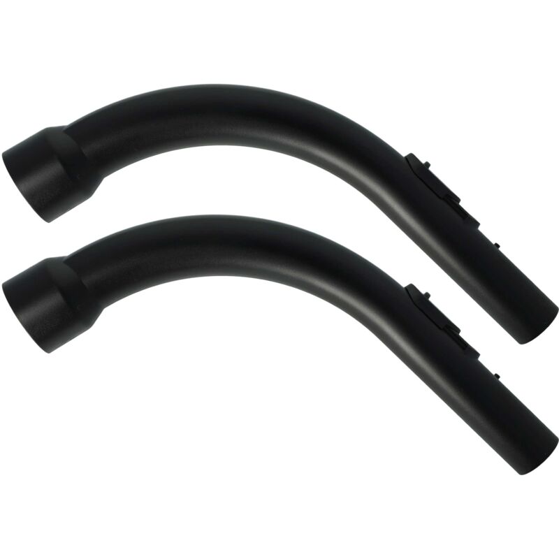 foto del prodotto vhbw 2x impugnatura compatibile con miele s512, s512 1, s513, s514, s514 1 aspirapolvere manico di ricambio, diametro de 35 mm, 34 cm
