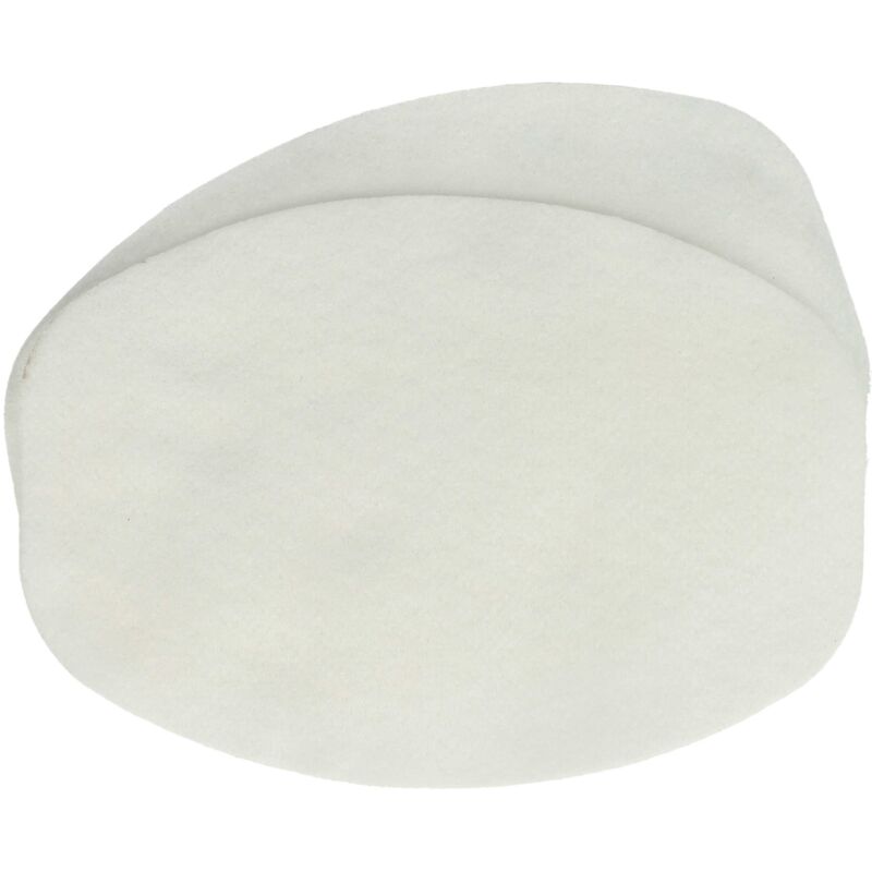 foto del prodotto vhbw 2x microfiltro igienico compatibile con nilfisk ga70, gs90, gs84, gs80, gm90, gm80, gd90c, gd90, gd80 aspirapolvere filtro dell aria bianco