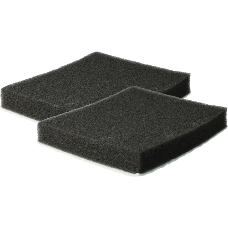 foto del prodotto vhbw 2x microfiltro igienico compatibile con samsung sc4330, sc4332, sc4331, sc4335 aspirapolvere filtro dell aria nero bianco, rettangolare
