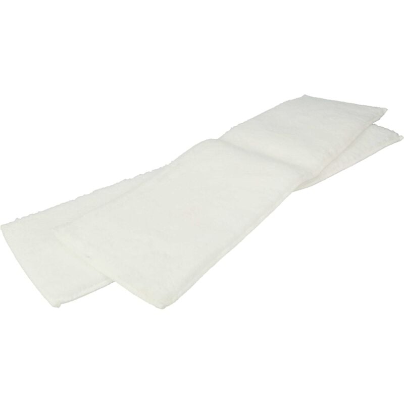foto del prodotto vhbw 2x panni compatibile con k rcher si 4 iron kit panno morbido per pavimenti 40,5 x 11,15 x 0,3 cm