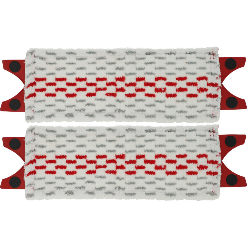 foto del prodotto vhbw 2x panni sostituisce vileda ultramat microfaser sensitive per lavapavimenti panno morbido per pavimenti 36 x 14 x 1,2 cm