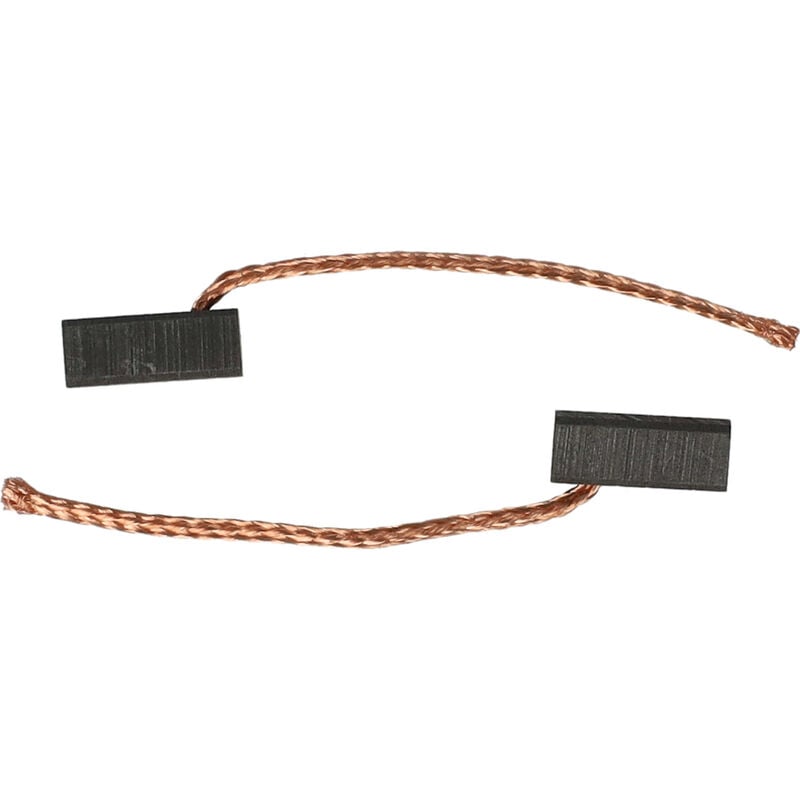 foto del prodotto vhbw 2x spazzola carbone 10 x 4 x 4 mm per ventola, azionamento per tapparelle e cancelli, unit di soffiaggio, motori, climatizzatore, dinamo