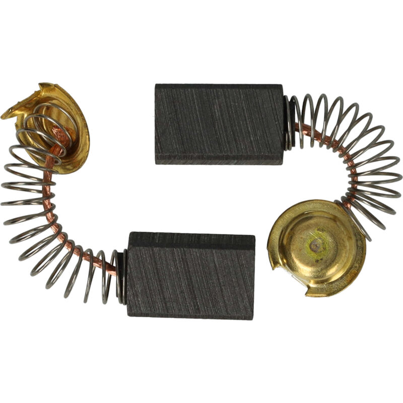 foto del prodotto vhbw 2x spazzola carbone 12,6 x 7,4 x 6 mm compatibile con hitachi hikoki c8fse, c8fshe, cj7v, cl10sa, cn16, cn16sa, cn23, d10 utensile elettrico