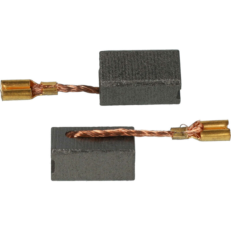 foto del prodotto vhbw 2x spazzola carbone 13 x 6,5 x 8 mm compatibile con bosch gws 720, mx25e utensile elettrico, smerigliatrice, attrezzo multifunzionale