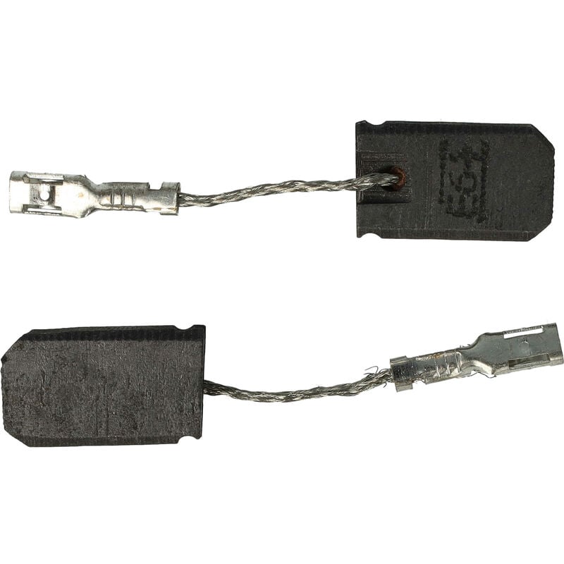 foto del prodotto vhbw 2x spazzola carbone 16 x 10 x 5 mm compatibile con metabo ste 105, ste 105 plus, ste 135, ste 135 plus smerigliatrice, sega a coda