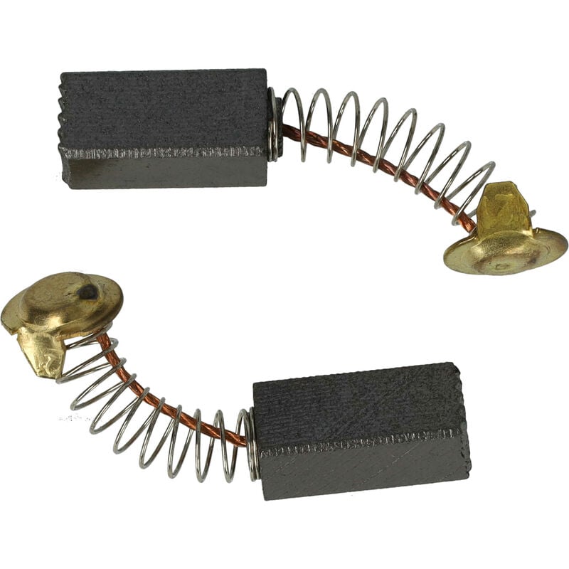 foto del prodotto vhbw 2x spazzola carbone 17 x 6,5 x 6,5 mm compatibile con hitachi hikoki dh 20v, dh22, dh22v, dh22y utensile elettrico, trapano a percussione