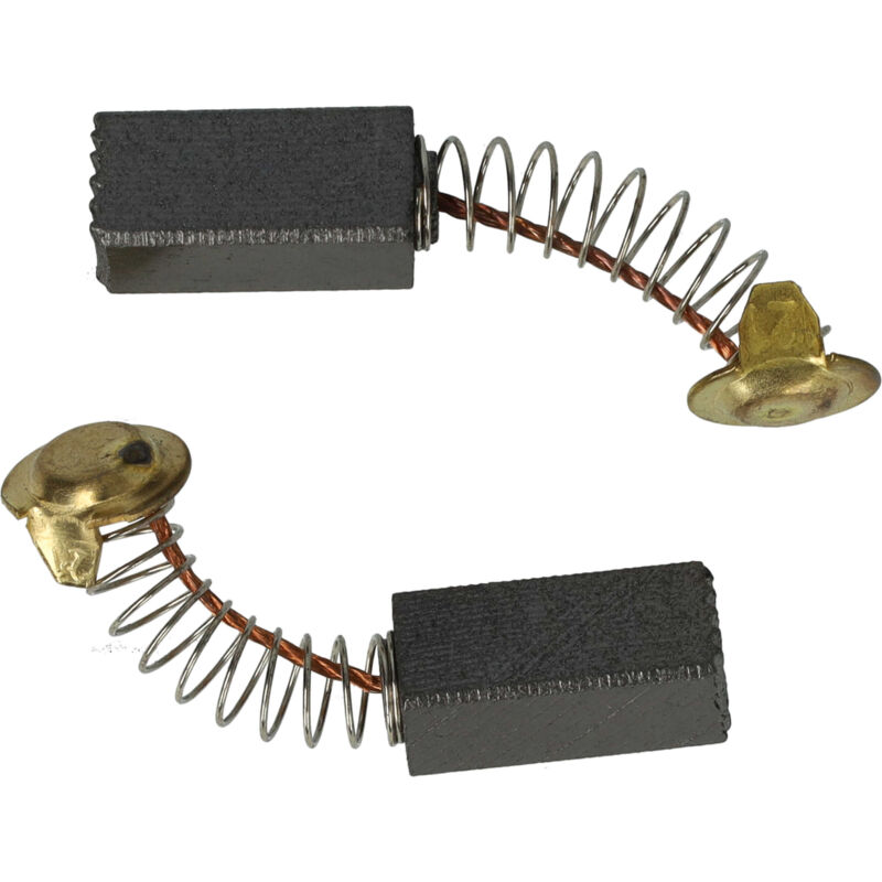 foto del prodotto vhbw 2x spazzola carbone 17 x 6,5 x 6,5 mm compatibile con hitachi hikoki so 110, so 110 a, sod 100 utensile elettrico, trapano a percussione
