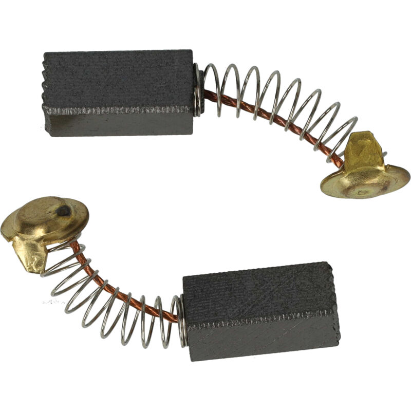 foto del prodotto vhbw 2x spazzola carbone 17 x 6,5 x 6,5 mm sostituisce hitachi hikoki 999 035, 999035 per utensile elettrico, trapano a percussione