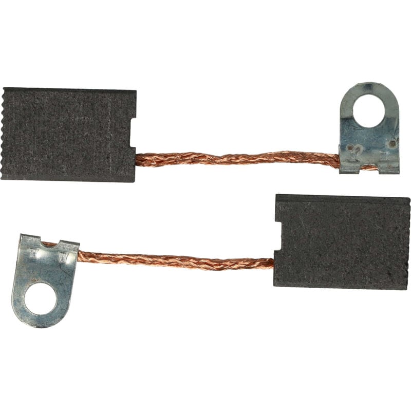 foto del prodotto vhbw 2x spazzola carbone 18 x 12,5 x 6 mm compatibile con bosch 11206, 11208, 11202, 11203 utensile elettrico, scalpellatore, martello pneumatico