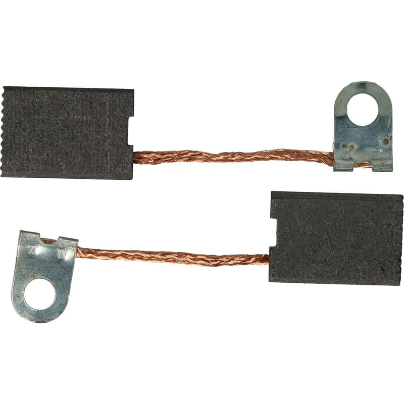 foto del prodotto vhbw 2x spazzola carbone 18 x 12,5 x 6 mm compatibile con bosch 1130, 11302, 11214vs, 11231evs utensile elettrico, scalpellatore, martello