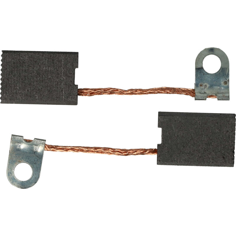 foto del prodotto vhbw 2x spazzola carbone 18 x 12,5 x 6 mm compatibile con bosch gbh 7 45 de, gbh 8 65 dce, 302 utensile elettrico, scalpellatore, martello pneumatico