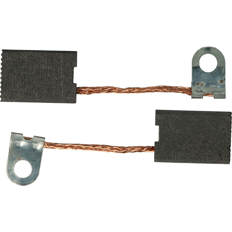 foto del prodotto vhbw 2x spazzola carbone 18 x 12,5 x 6 mm compatibile con bosch gbh 8 dce, ubh 10 50, ubh 12 50 utensile elettrico, scalpellatore, martello
