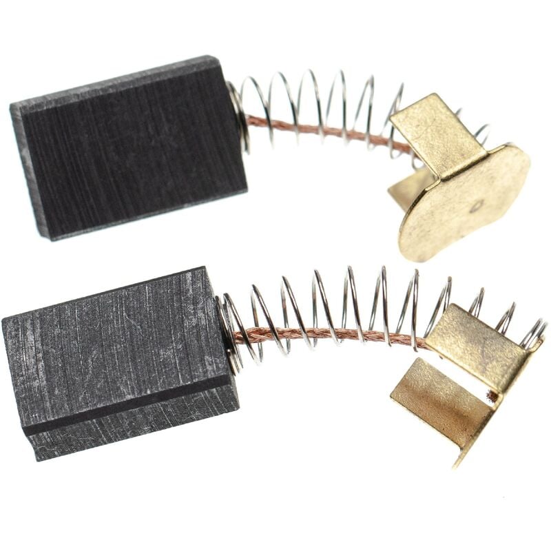foto del prodotto vhbw 2x spazzola carbone 19,65 x 6,3 x 13,15mm compatibile con dewalt dw745 tipo 1, dw745 type 3, dw745 type 2 utensile elettrico molla