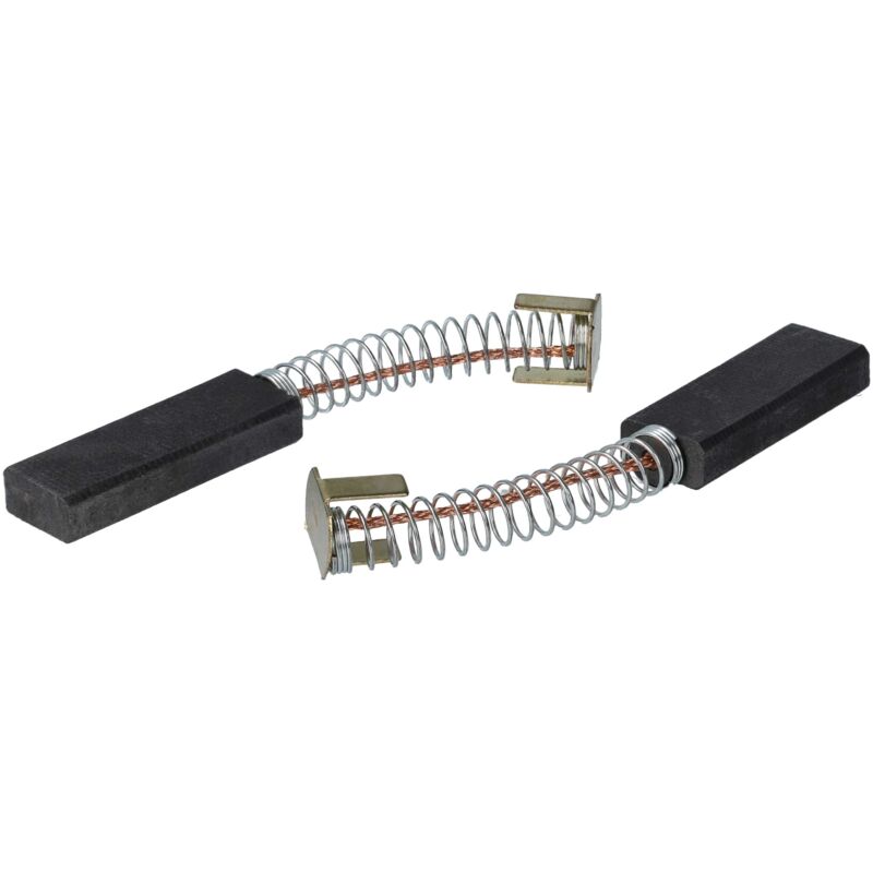foto del prodotto vhbw 2x spazzola carbone 4,9 x 9,95 x 28mm sostituisce fein 30711079005 per utensile elettrico molla