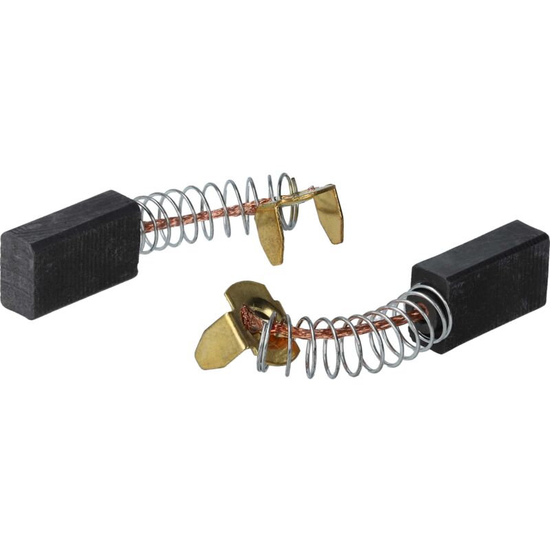 foto del prodotto vhbw 2x spazzola carbone 5,8 x 9,95 x 16,95mm compatibile con fein jhm 72721112360, shortslugger rev. x trapano, utensile elettrico molla