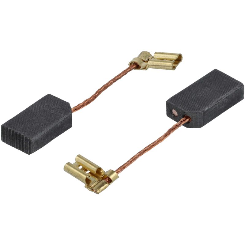 foto del prodotto vhbw 2x spazzola carbone 5 x 10 x 17,5mm compatibile con fein ks 10 38e lucidatrice, smerigliatrice