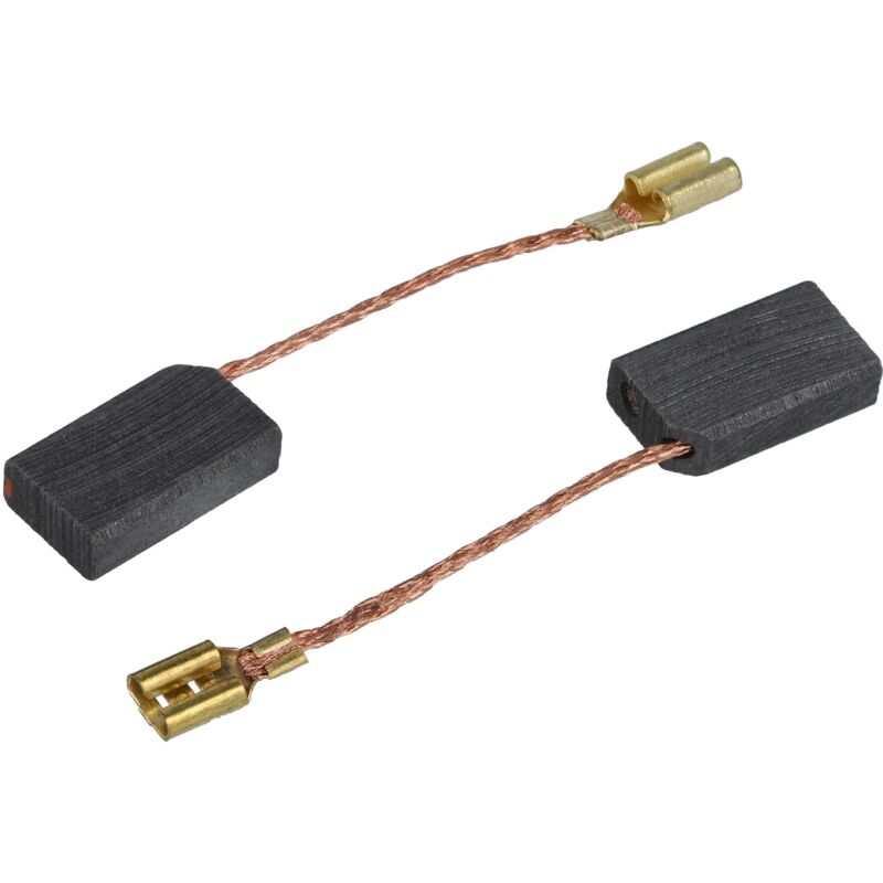 foto del prodotto vhbw 2x spazzola carbone 5 x 10 x 17mm compatibile con fein wpo 12 27 e, rs 12 70, mf 12 180, wsg 12 70, wsg 12 150, kbm 65u trapano, smerigliatrice