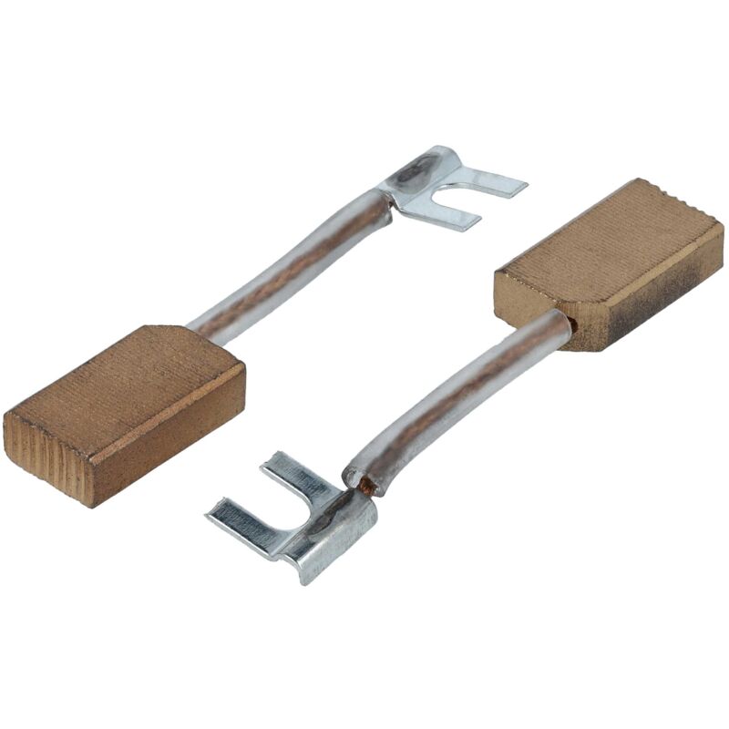 foto del prodotto vhbw 2x spazzola carbone 5 x 10 x 17mm sostituisce fein 30711072000 per cacciavite da cantiere