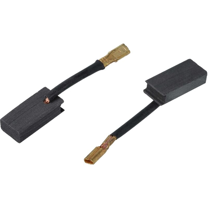 foto del prodotto vhbw 2x spazzola carbone 5 x 8,5 x 18,5mm compatibile con bosch ggs 27 utensile elettrico