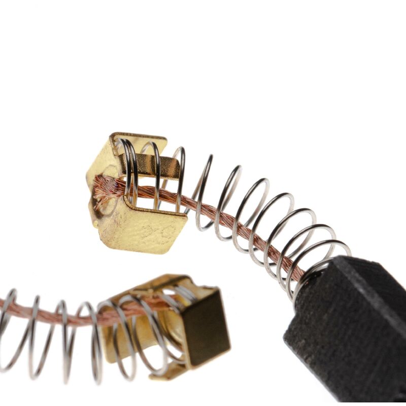 foto del prodotto vhbw 2x spazzola carbone 5 x 8 x 12,3mm sostituisce makita cb 75, 194971 2, 191956 9 per utensile elettrico