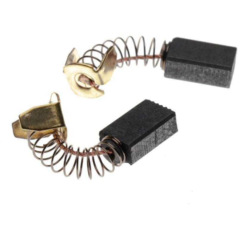 foto del prodotto vhbw 2x spazzola carbone 5 x 8 x 12,4mm compatibile con makita 6016, 8419b, 6013, 6400nb, 4300v, 4401, 9030, n1900b, 6020, jr3000 utensile elettrico
