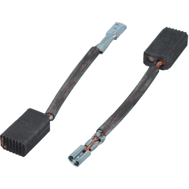 foto del prodotto vhbw 2x spazzola carbone 5 x 8 x 14mm compatibile con fein tipo 72362800110, 72362300239 smerigliatrice, sega a coda, trapano, smerigliatrice