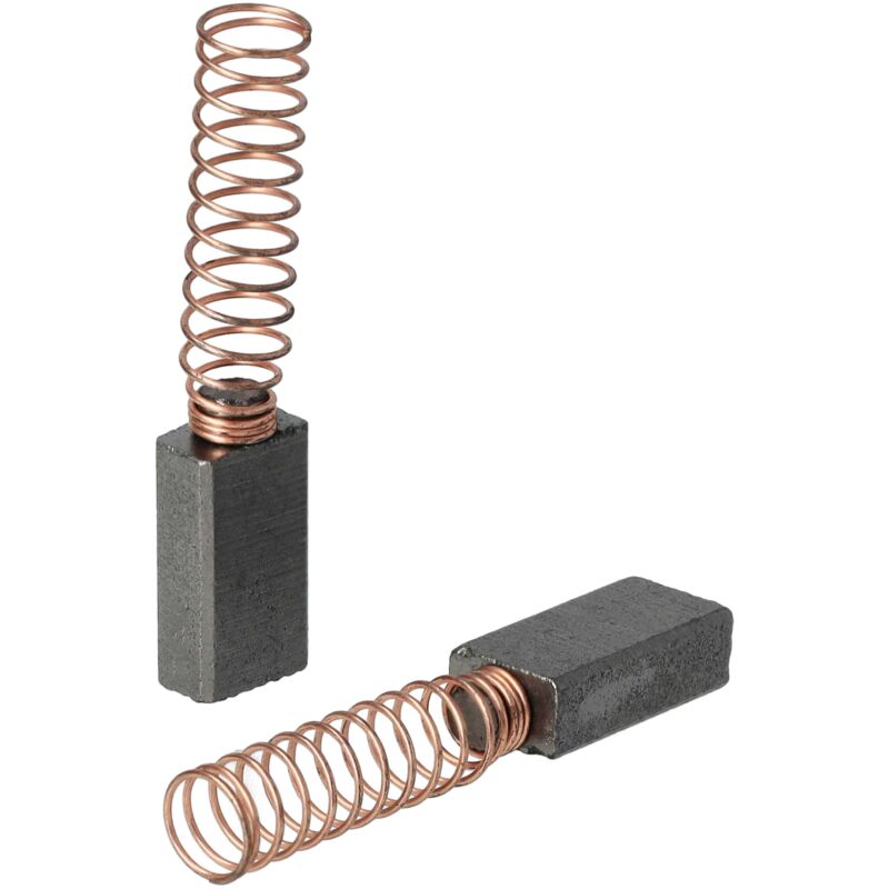 foto del prodotto vhbw 2x spazzola carbone 5 x 8 x 15mm compatibile con vorwerk folletto vk 119, vk 130, vk 120, vk 131, vk 121, vk 122 aspirapolvere molla